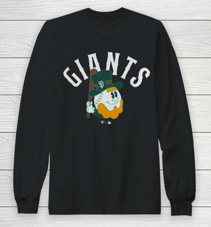 2024 San Francisco Giants Levelwear Green St. Patrick’s Day Long Sleeve T-Shirt