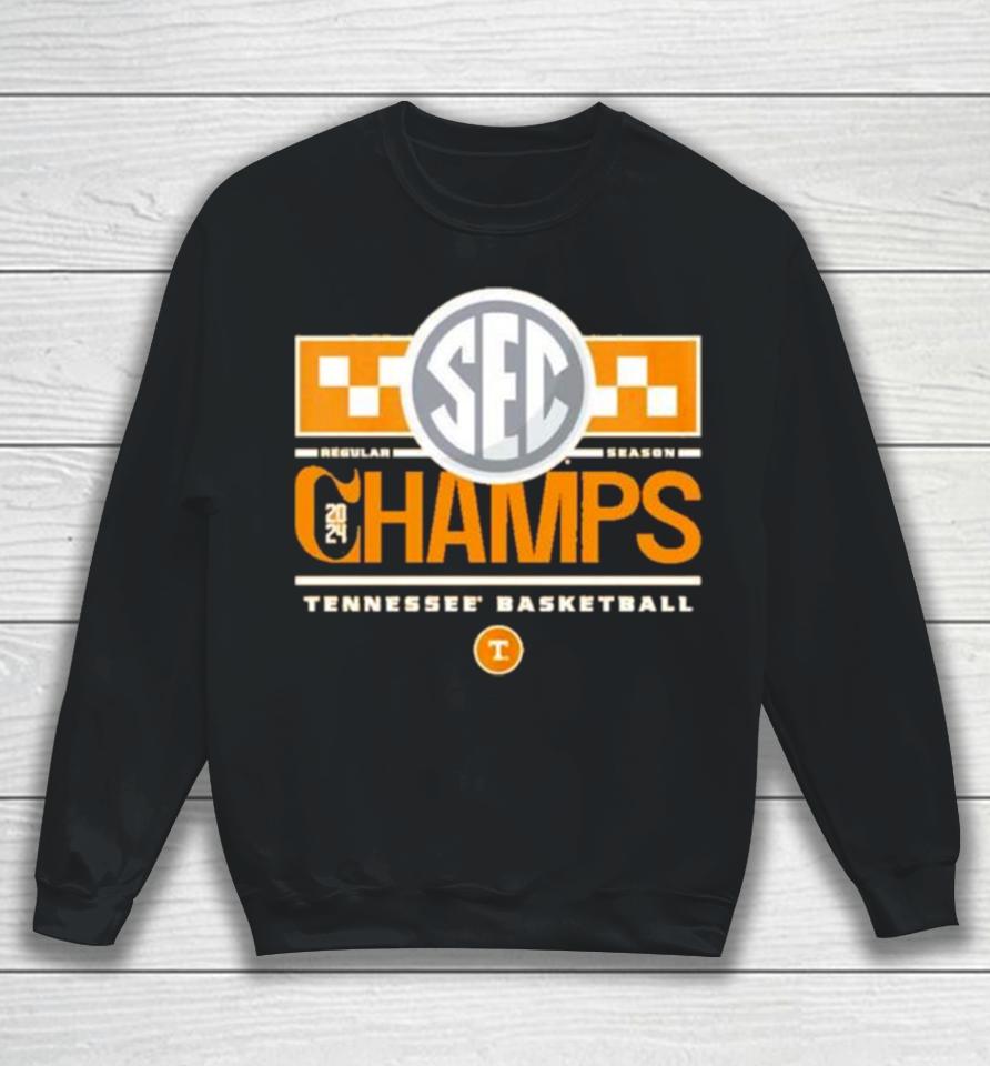 2024 Sec Champs Team Tennessee Volunteers Men’s Basketball Sweatshirt