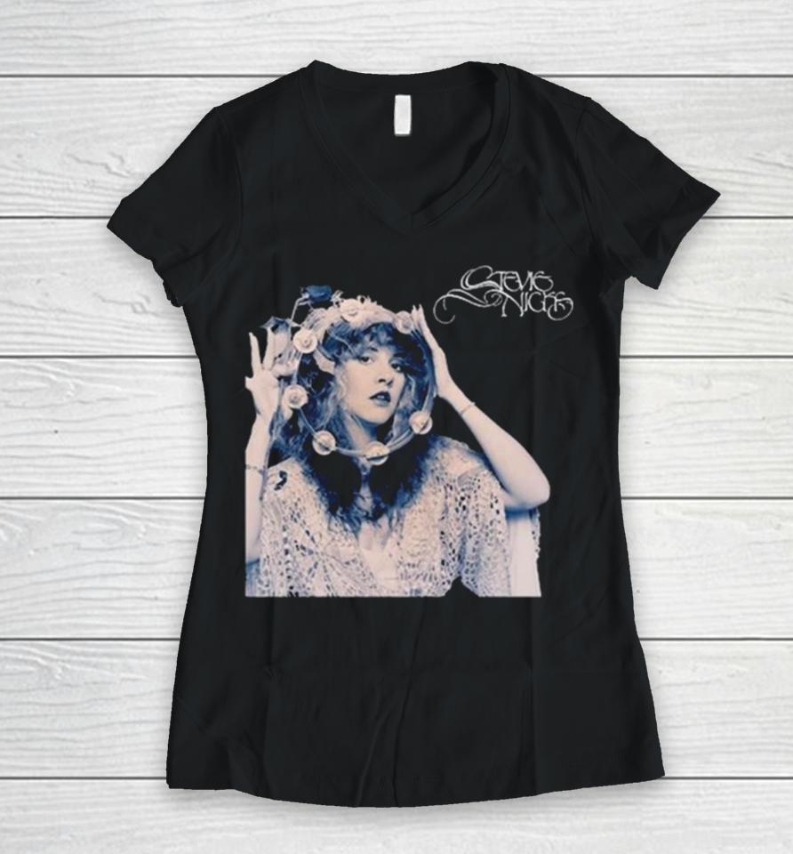 2024 Stevie Nicks Tour Live In Concert Women V-Neck T-Shirt