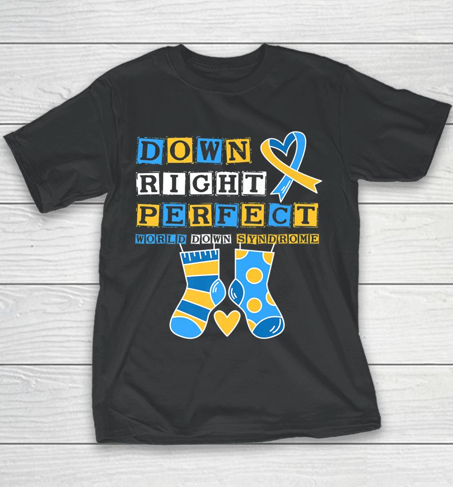 21 March World Down Syndrome Day Awareness Socks Youth T-Shirt