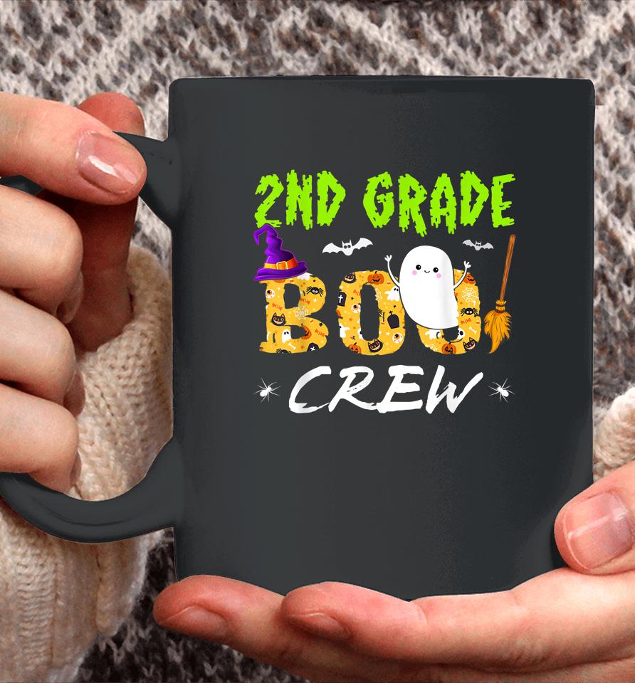 2Nd Grade Boo Crew Teacher Halloween Coffee Mug