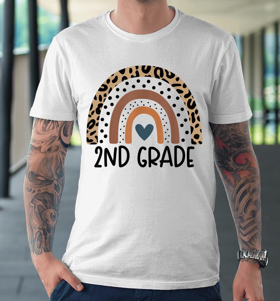 2Nd Grade Rainbow Teacher Team Second Grade Squad Girls Boys Premium T-Shirt