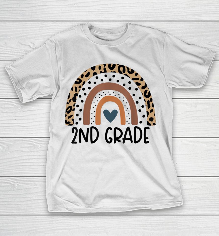 2Nd Grade Rainbow Teacher Team Second Grade Squad Girls Boys T-Shirt