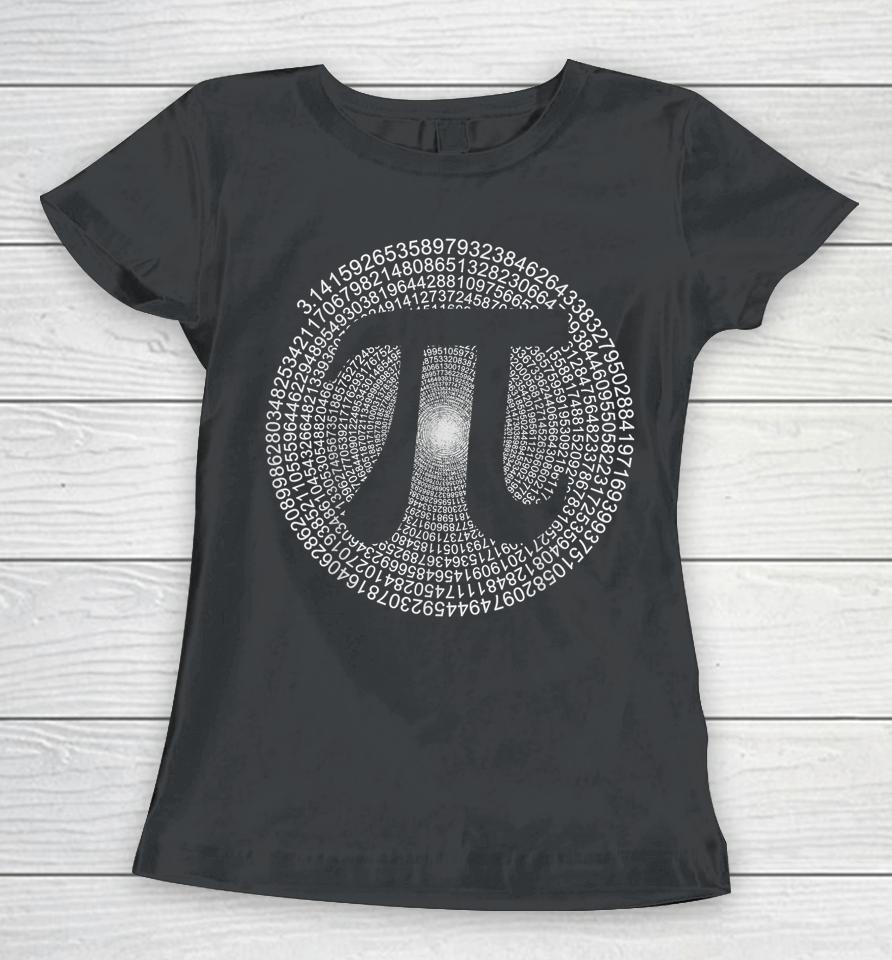 3 14 Pi Number Symbol Math Science Pi Day Women T-Shirt