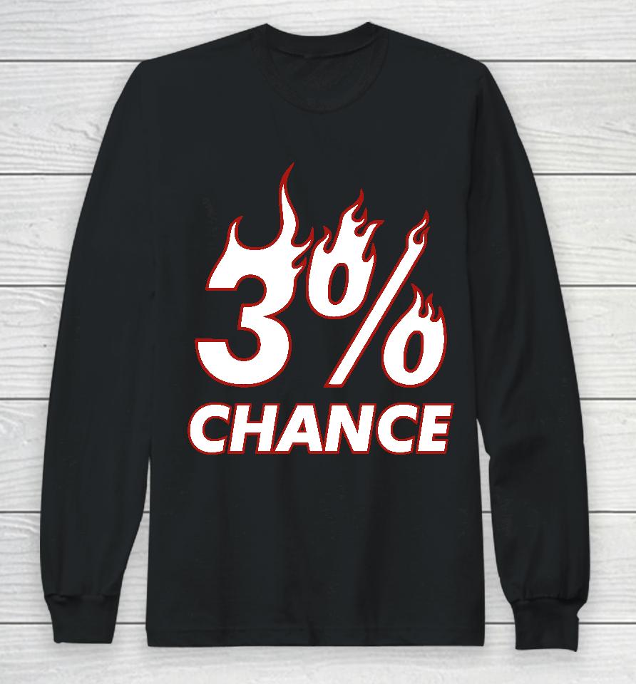 3% Chance Long Sleeve T-Shirt