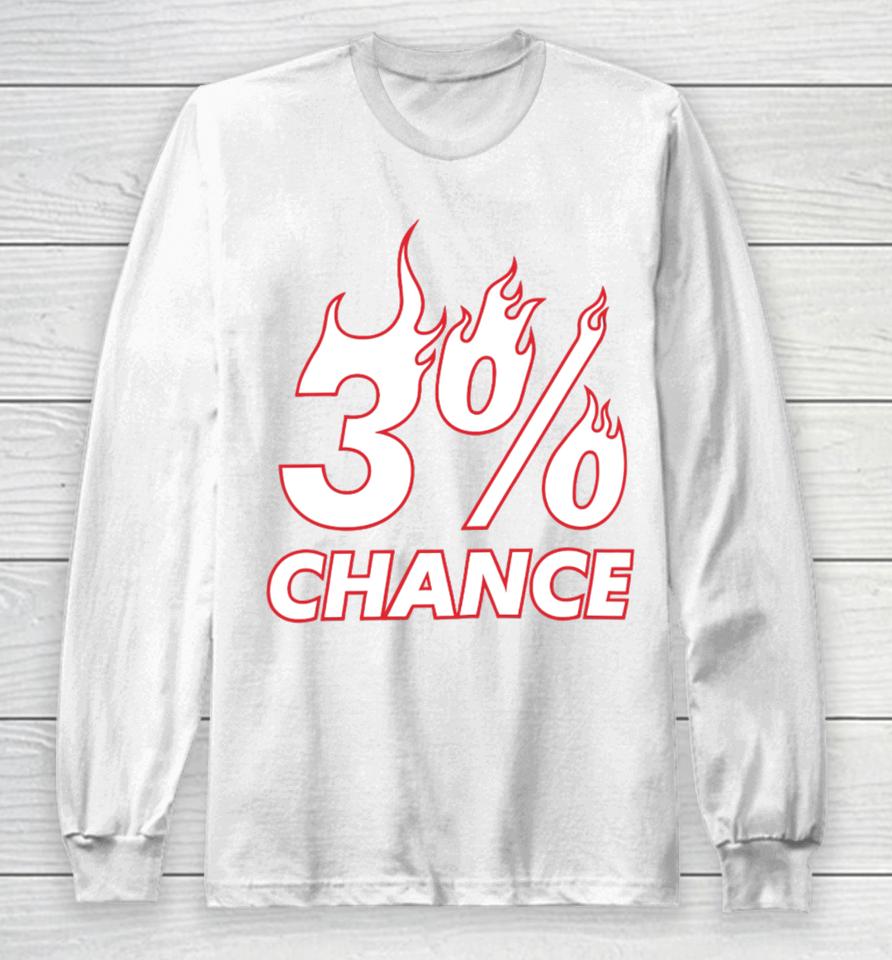 3% Chance Long Sleeve T-Shirt