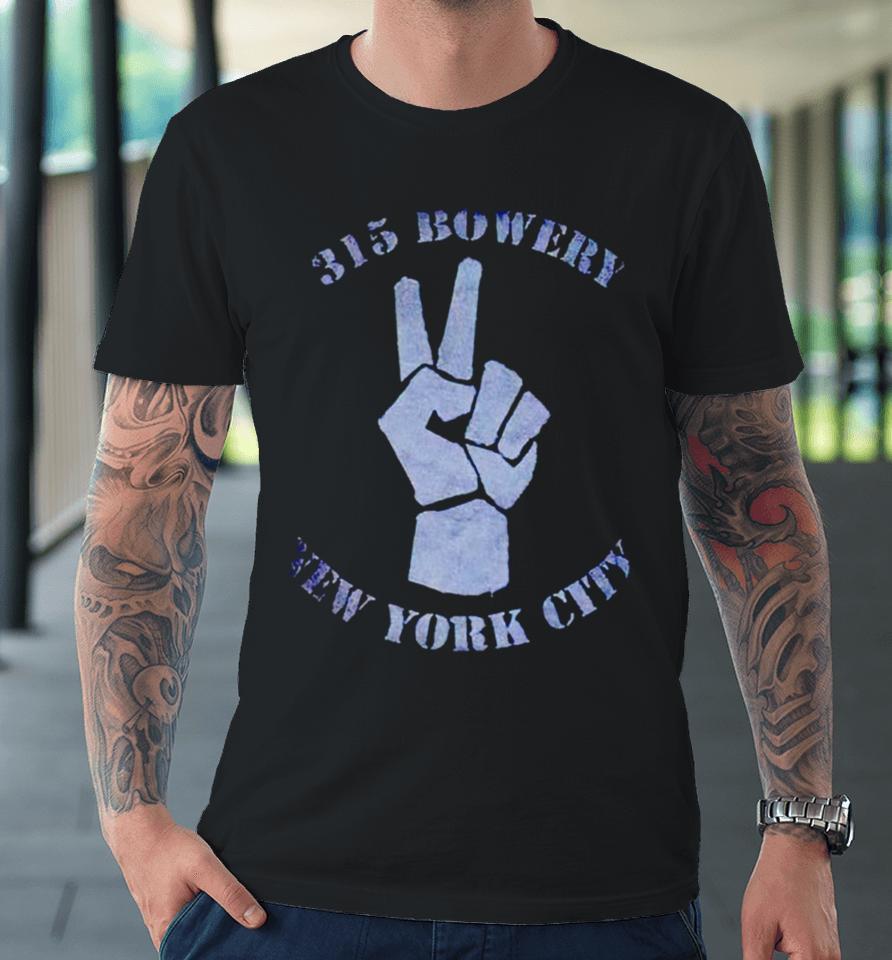315 Bowery New York City Premium T-Shirt