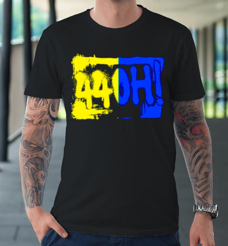 44Oh Ukraine Flag Premium T-Shirt