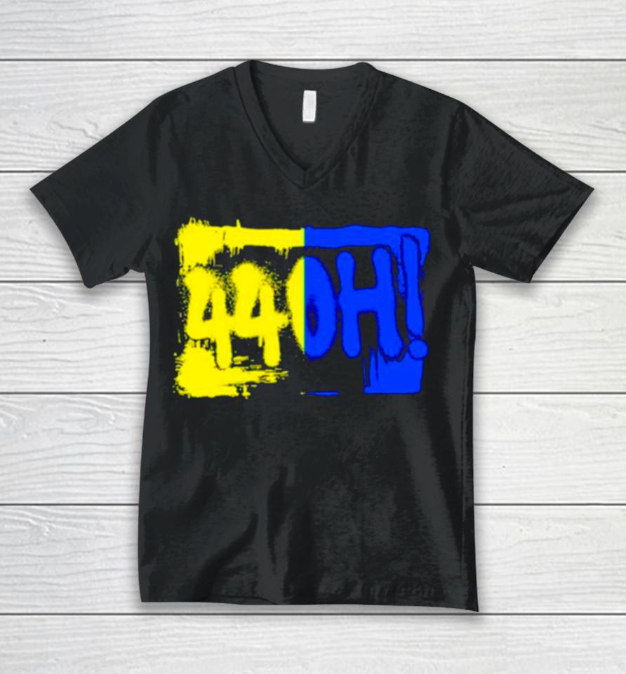 44Oh Ukraine Flag Unisex V-Neck T-Shirt