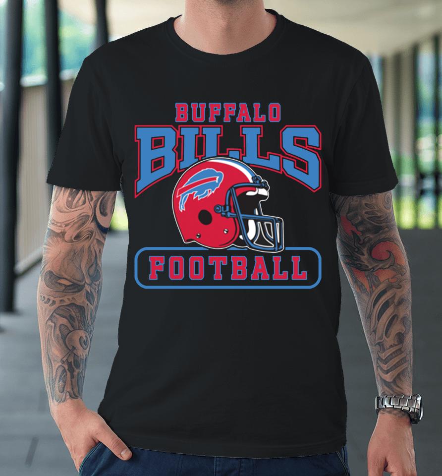 47 Men's Buffalo Bills Platform Franklin Throwback Premium T-Shirt