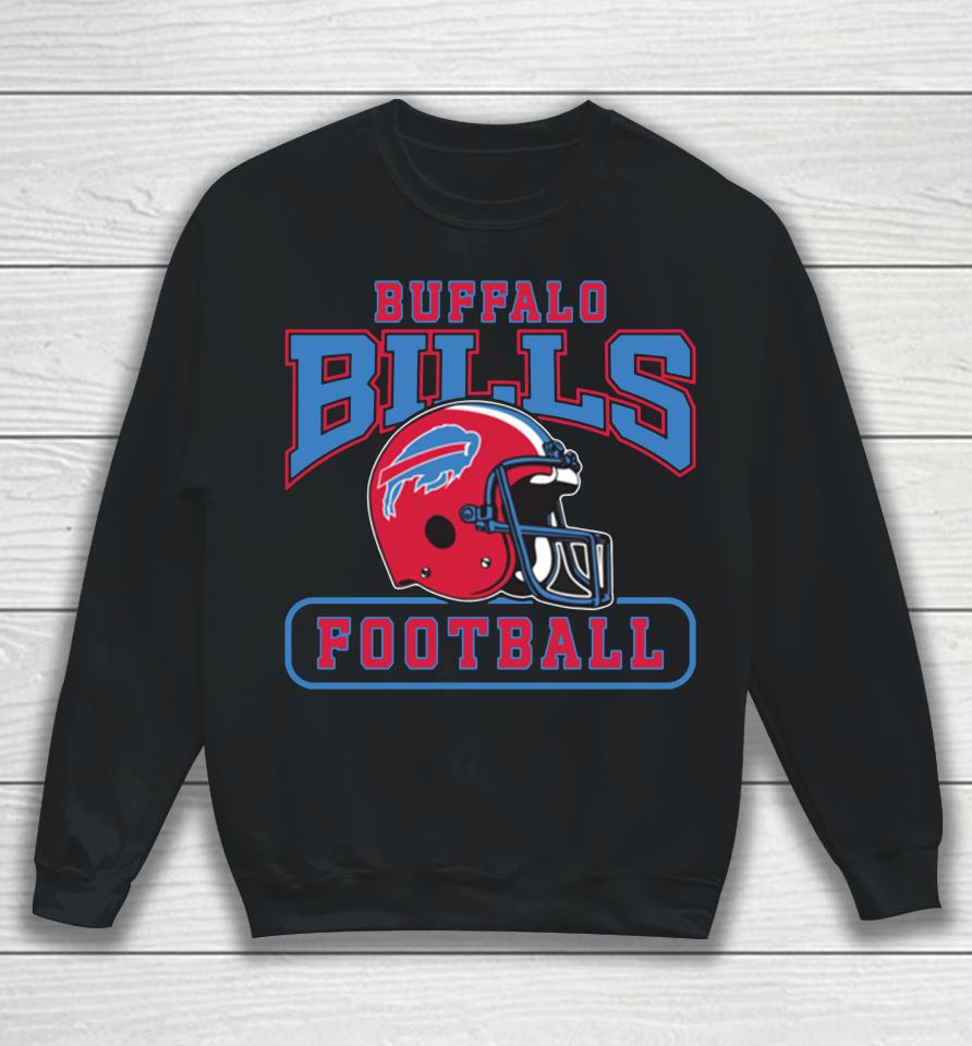 47 Men's Buffalo Bills Platform Franklin Throwback Sweatshirt