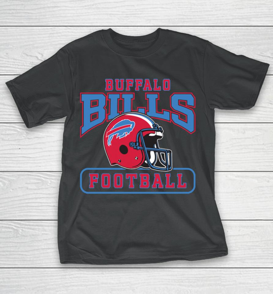 47 Men's Buffalo Bills Platform Franklin Throwback T-Shirt