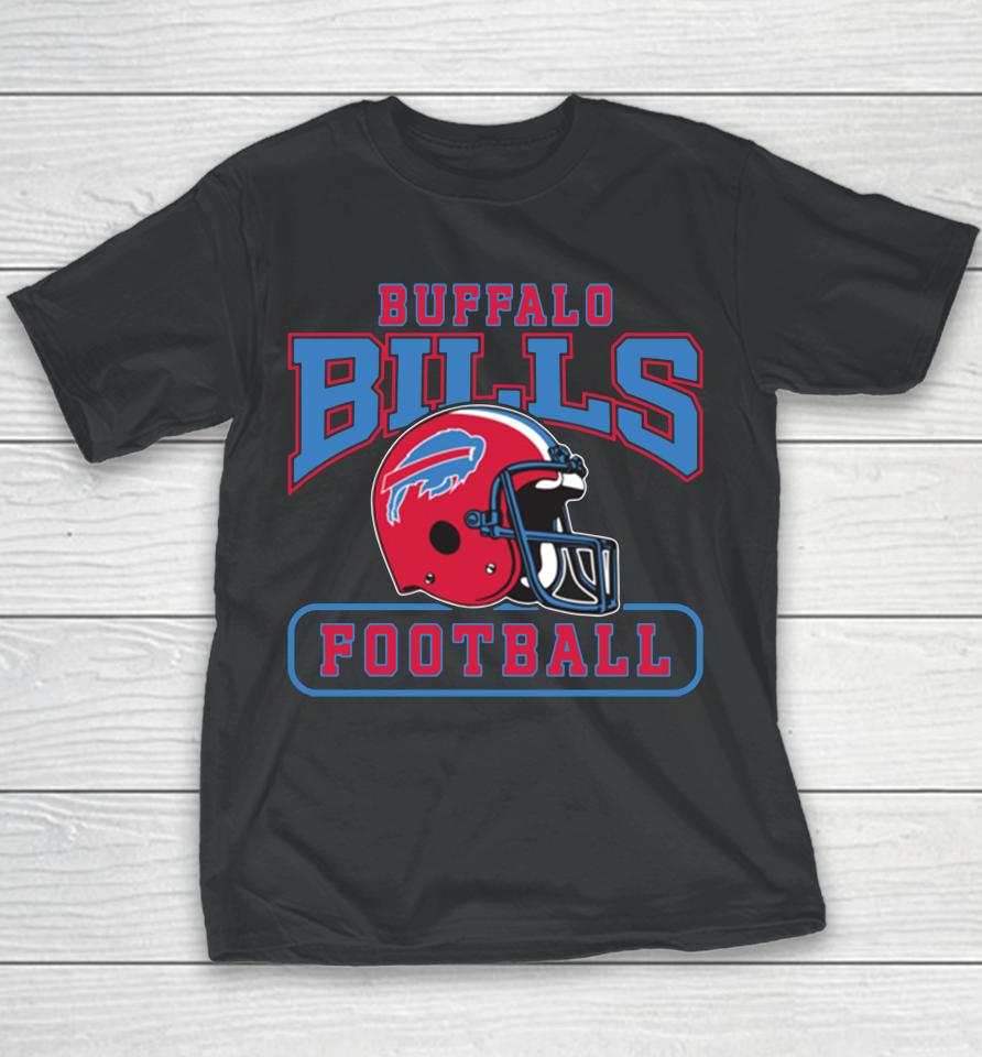 47 Men's Buffalo Bills Platform Franklin Throwback Youth T-Shirt
