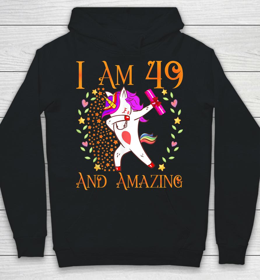 49Th Birthday Shirt For Women Daughter Woman Her 49 Year Old Hoodie