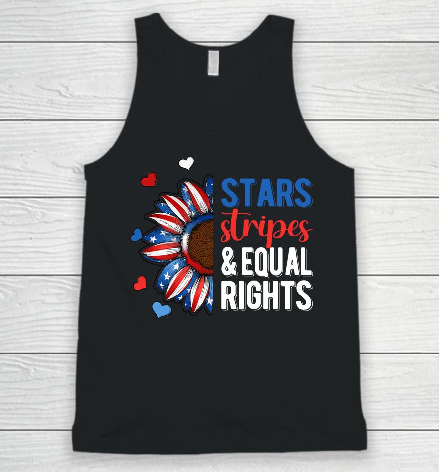 4Th July America Independence Stars Stripes And Equal Rights Unisex Tank Top