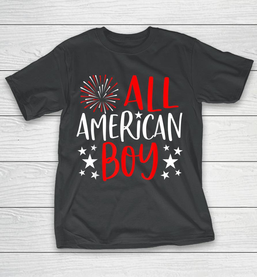 4Th Of July All American Boy T-Shirt