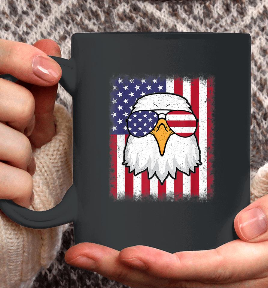 4Th Of July American Flag Patriotic Eagle Usa Coffee Mug