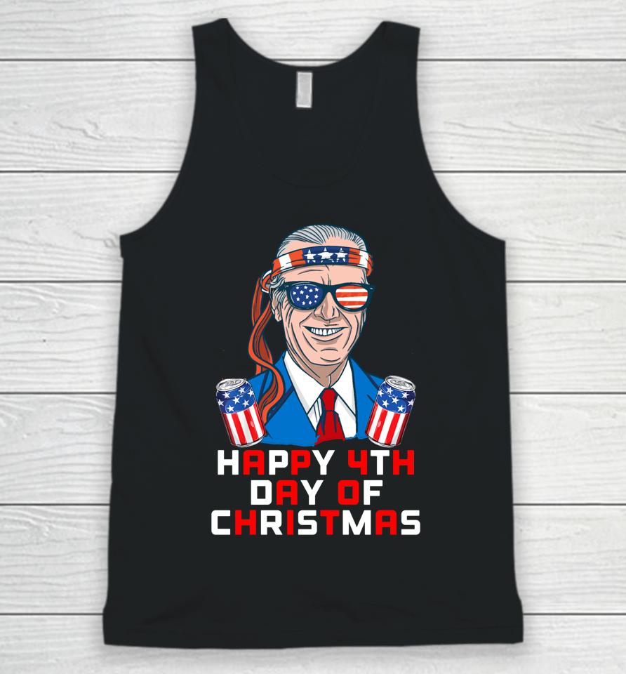 4Th Of July Biden Christmas Independence Day I Did That Unisex Tank Top