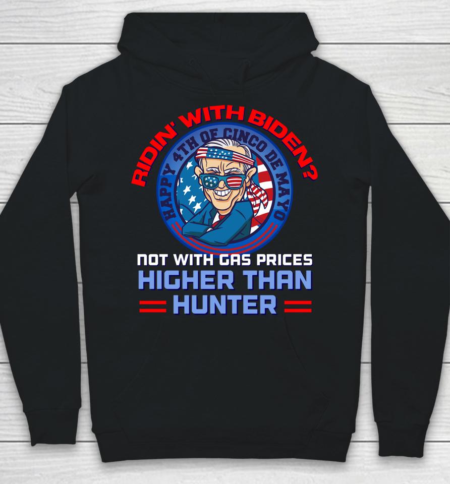 4Th Of July Build Back Better Biden Gas Prices Maga Trump Hoodie
