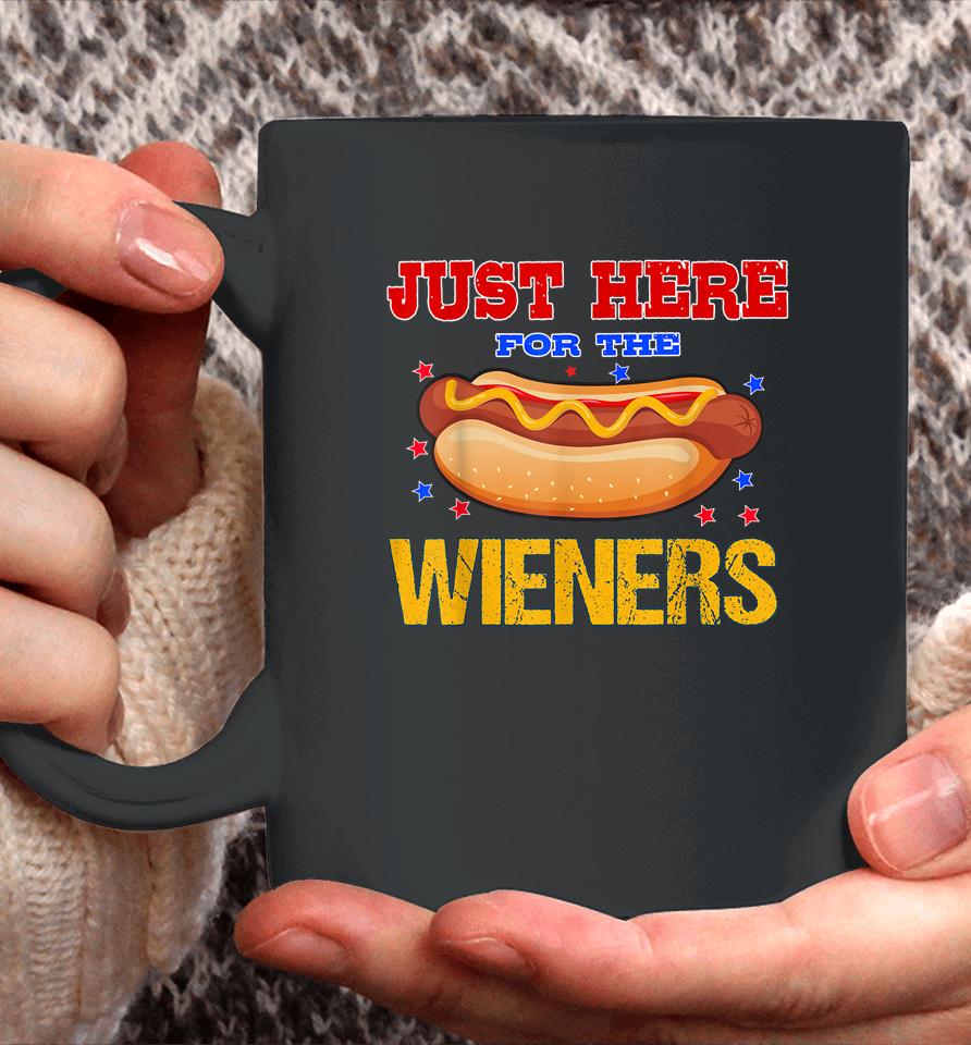 4Th Of July I'm Just Here For The Wieners Coffee Mug