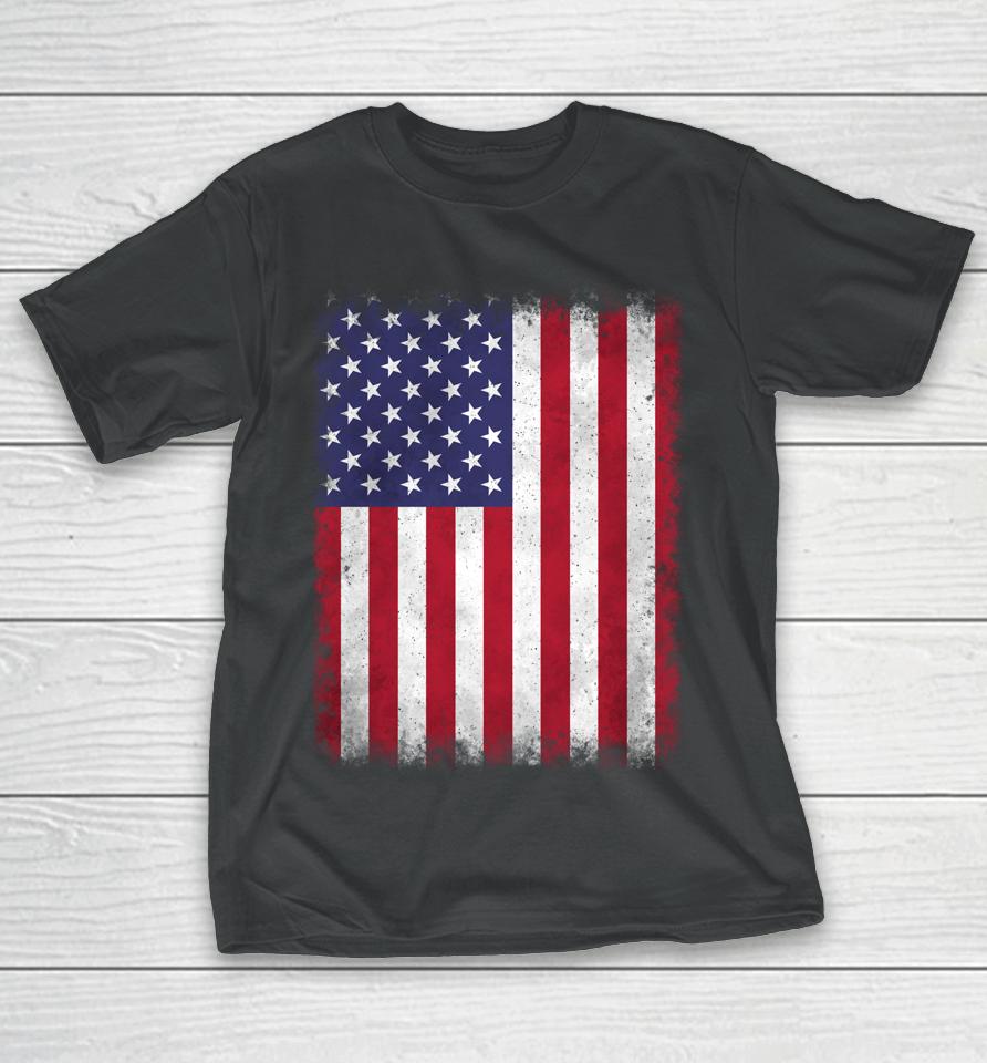 4Th Of July Patriotic Fourth Of July Us American Flag Usa T-Shirt