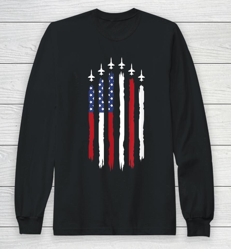 4Th Of July Red White Blue Long Sleeve T-Shirt