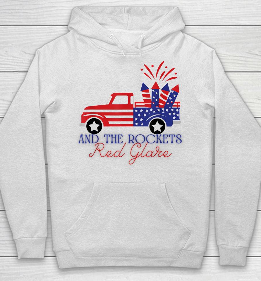 4Th Of July Rockets Red Glare Independence Day Parade Hoodie