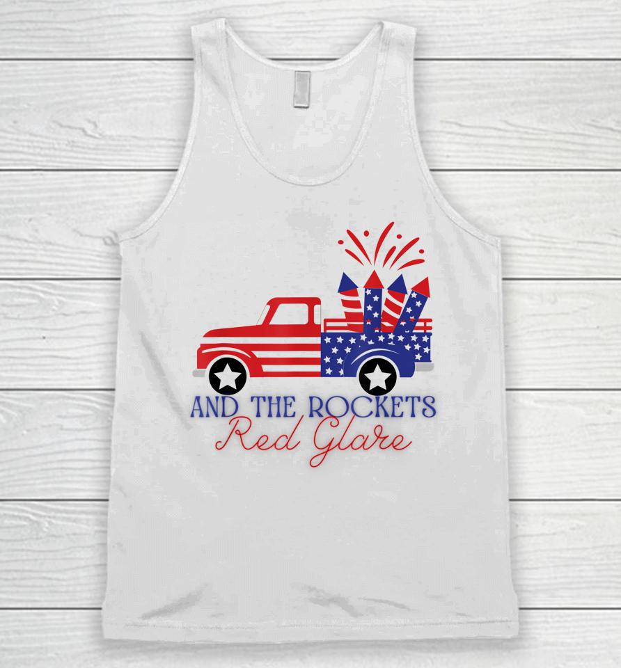 4Th Of July Rockets Red Glare Independence Day Parade Unisex Tank Top