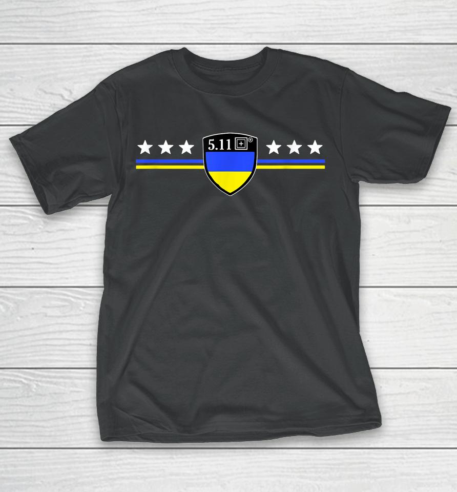 5 11 Ukraine Flag President Zelensky T-Shirt
