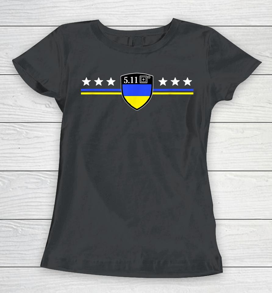 5 11 Ukraine Flag President Zelensky Women T-Shirt