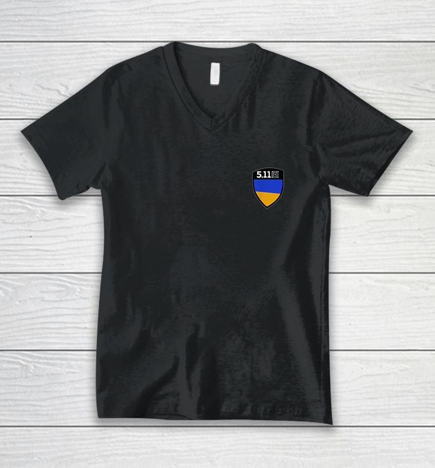 5.11 Ukraine Unisex V-Neck T-Shirt
