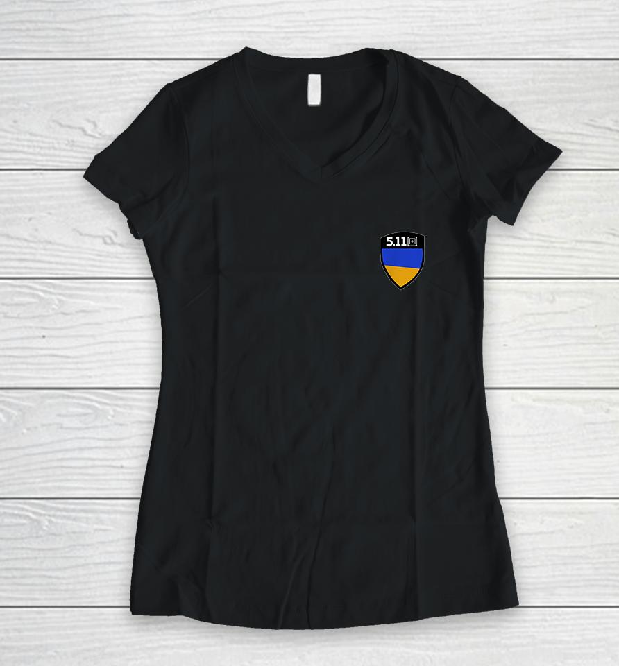 5.11 Ukraine Women V-Neck T-Shirt