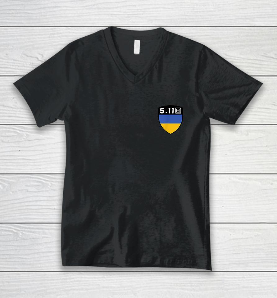 5.11 Ukraine Unisex V-Neck T-Shirt