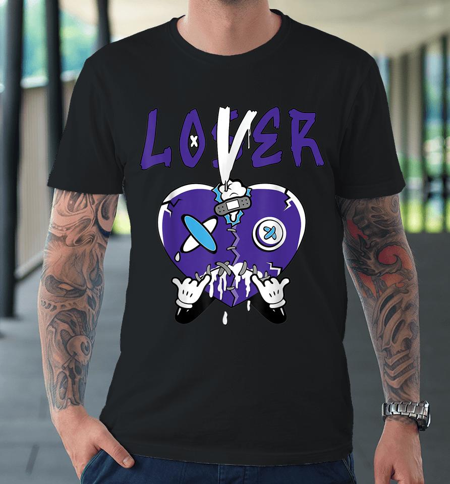 5 Retro Concord Tee Loser Lover Drip Heart Crying Concord 5S Premium T-Shirt
