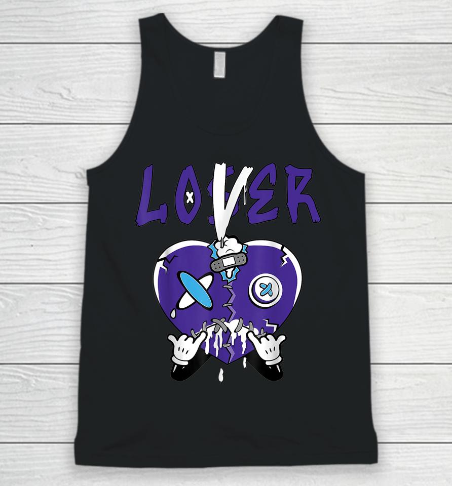 5 Retro Concord Tee Loser Lover Drip Heart Crying Concord 5S Unisex Tank Top