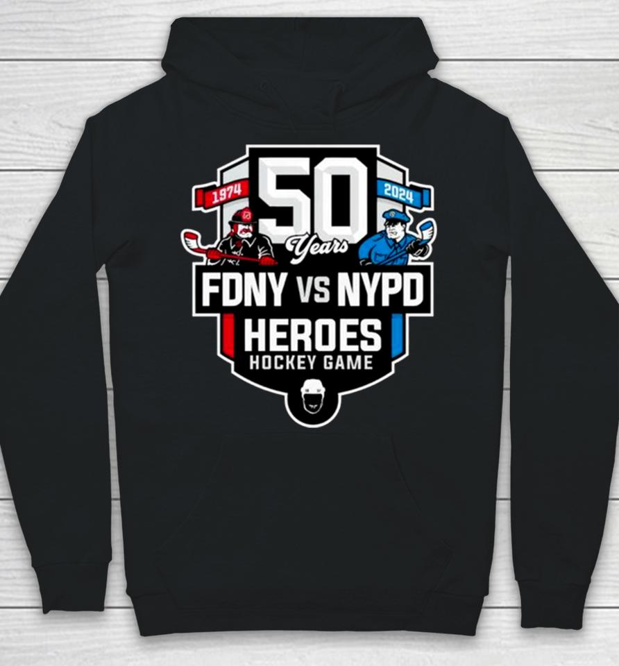 50Th Heroes Hockey Game Fdny Vs Nypd Hoodie