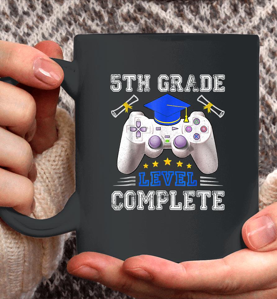 5Th Grade Level Complete Gamer Class Of 2023 Graduation Coffee Mug