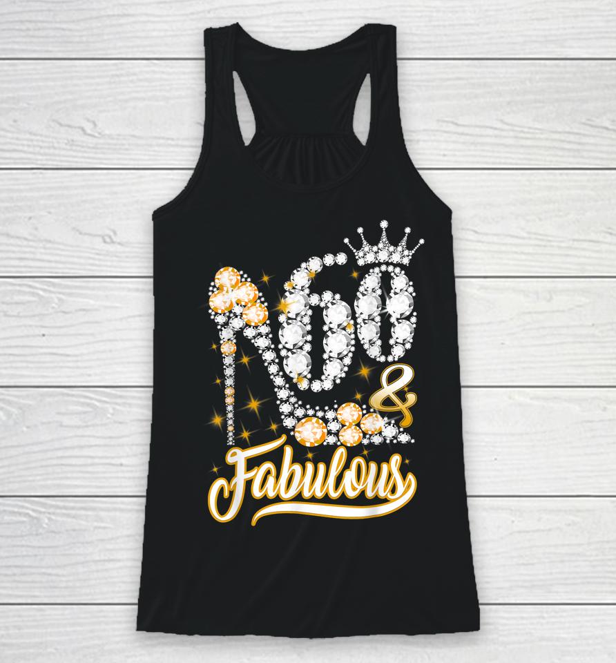 60 &Amp; Fabulous 60 Years Old Gifts 60Th Birthday Racerback Tank