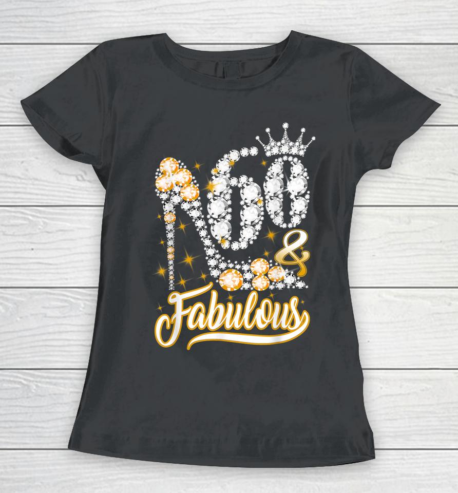 60 &Amp; Fabulous 60 Years Old Gifts 60Th Birthday Women T-Shirt