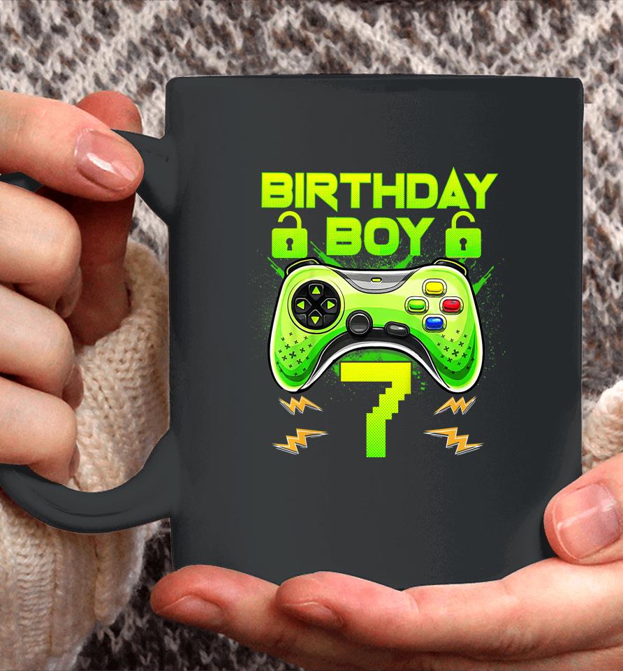 7 Year Old Gifts 7Th Birthday Boy Teens Video Gamer Gaming Coffee Mug
