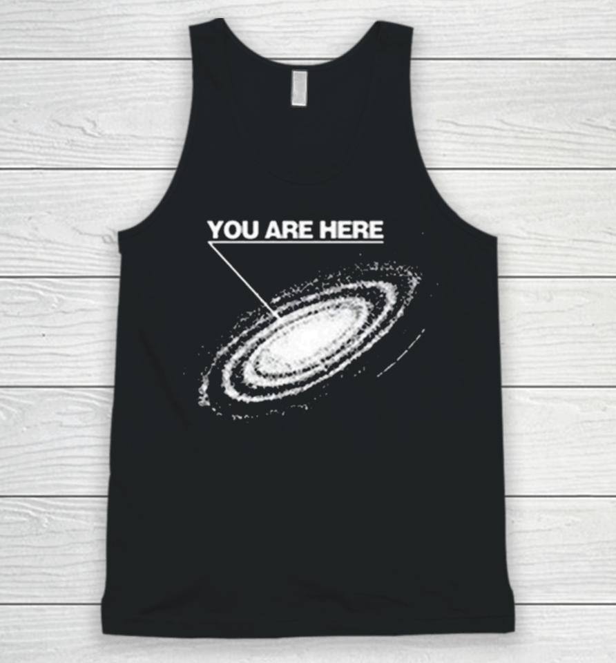 80’S ‘You Are Here’ Galaxy Unisex Tank Top