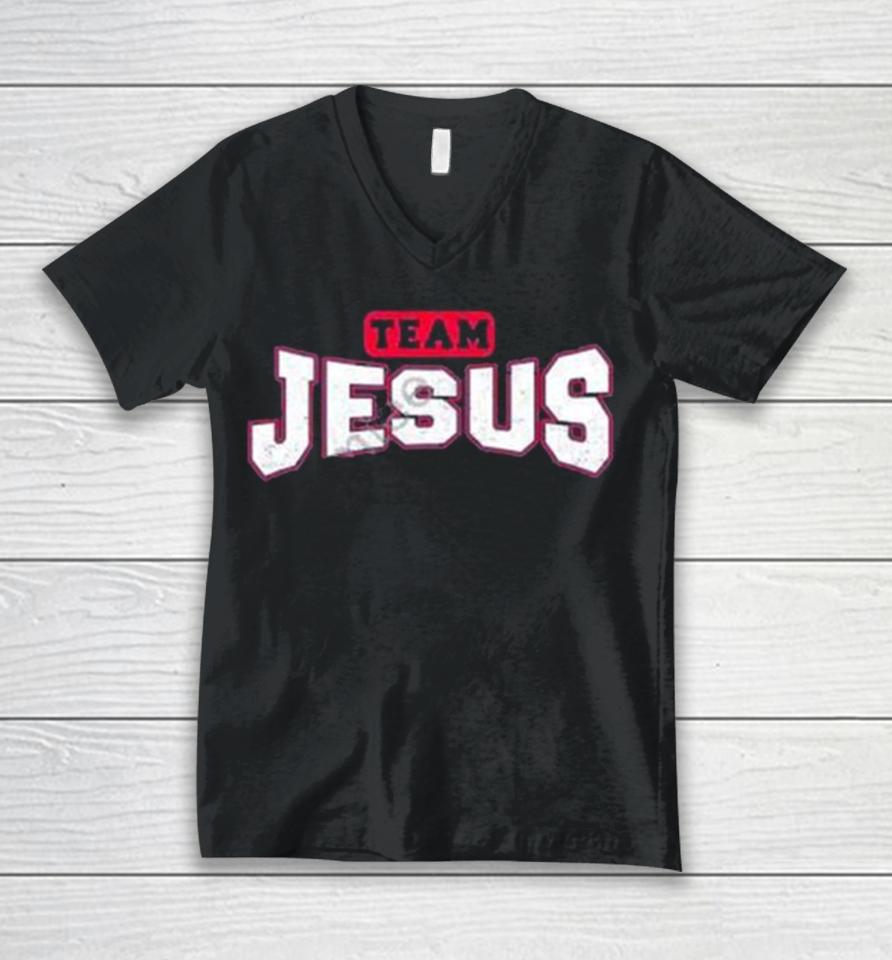 90’S Team Jesus Unisex V-Neck T-Shirt