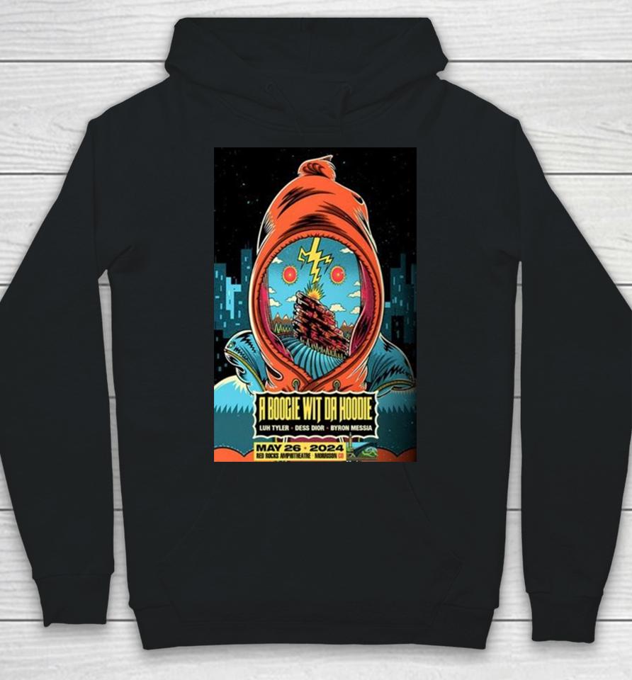 A Boogie Wit Da Hoodie 26Th May, 2024 Red Rocks Amphitheatre, Morrison Tour Hoodie