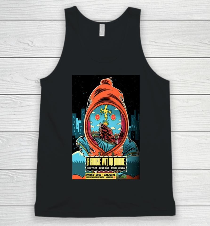A Boogie Wit Da Hoodie 26Th May, 2024 Red Rocks Amphitheatre, Morrison Tour Unisex Tank Top