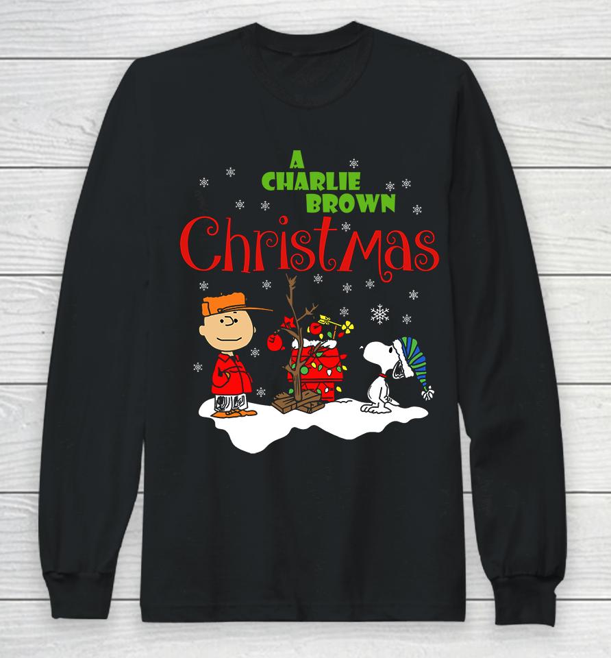 A Charlie Brown Christmas , Peanuts Snoopy Long Sleeve T-Shirt