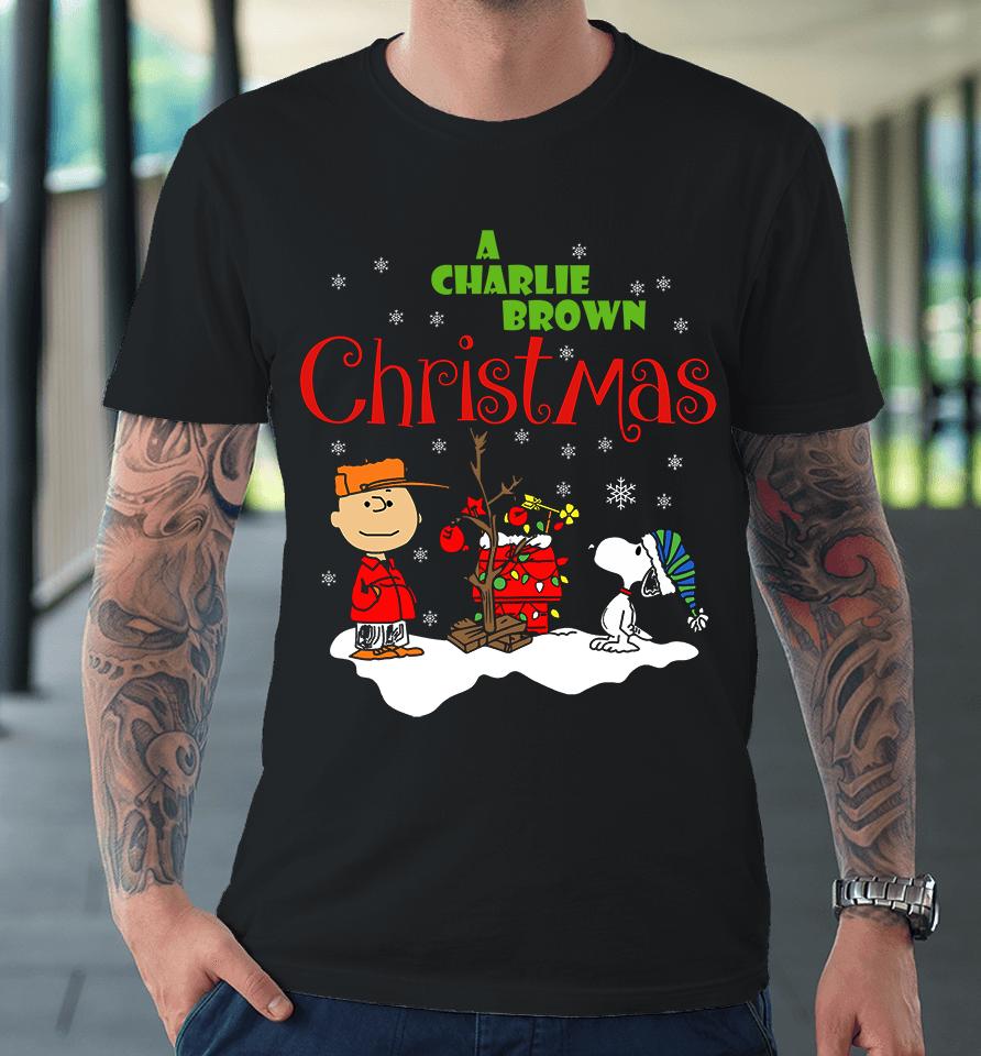 A Charlie Brown Christmas , Peanuts Snoopy Premium T-Shirt