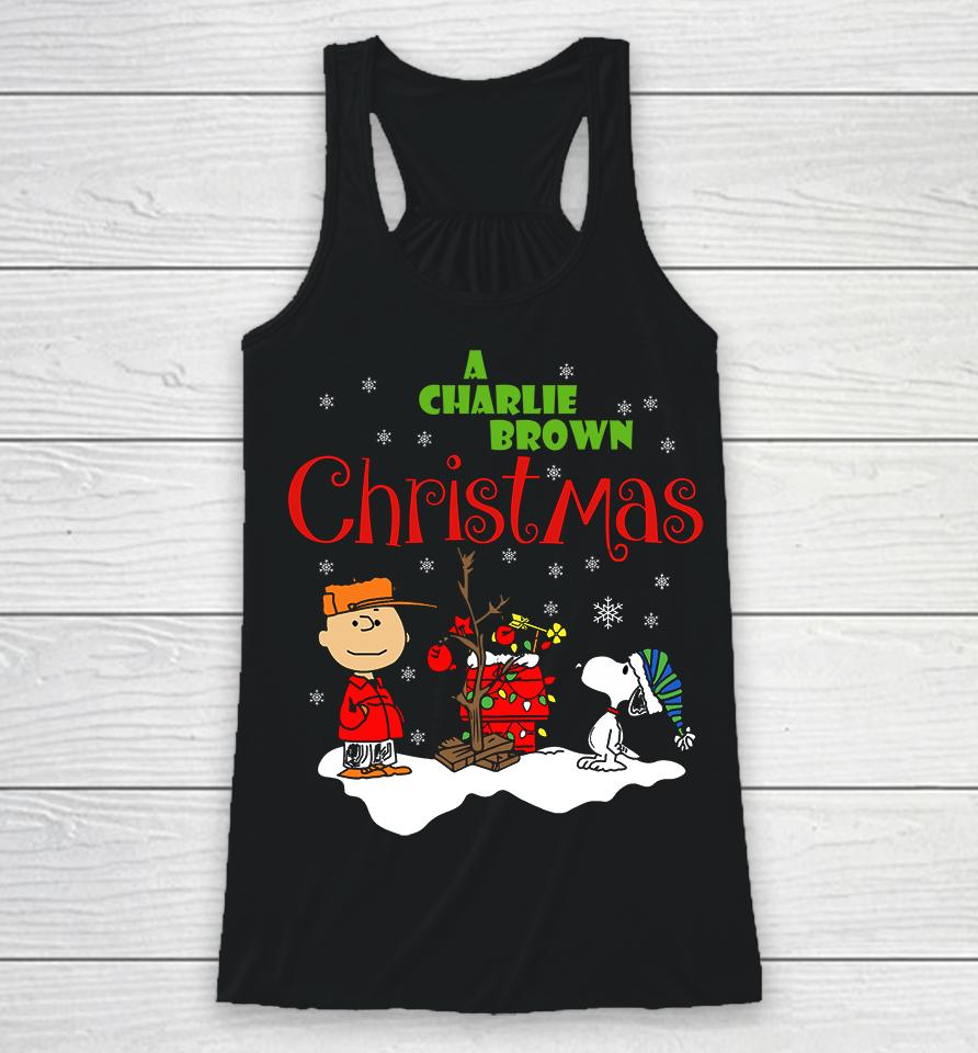A Charlie Brown Christmas , Peanuts Snoopy Racerback Tank