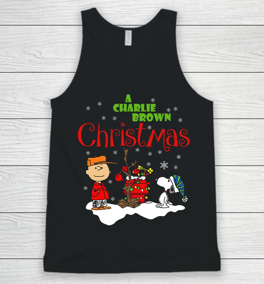 A Charlie Brown Christmas , Peanuts Snoopy Unisex Tank Top