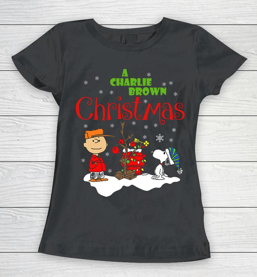 A Charlie Brown Christmas , Peanuts Snoopy Women T-Shirt