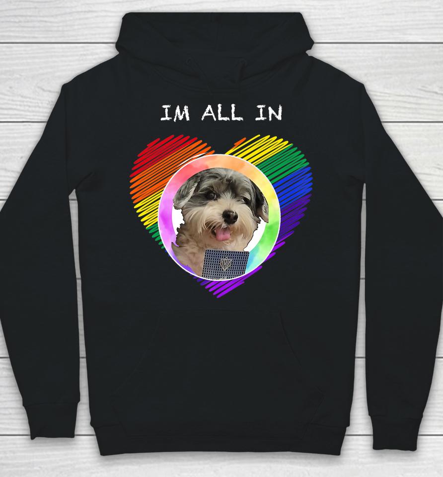 A Friend In Need Dog Playing Texas Hold 'Em Poker Love Dog Hoodie
